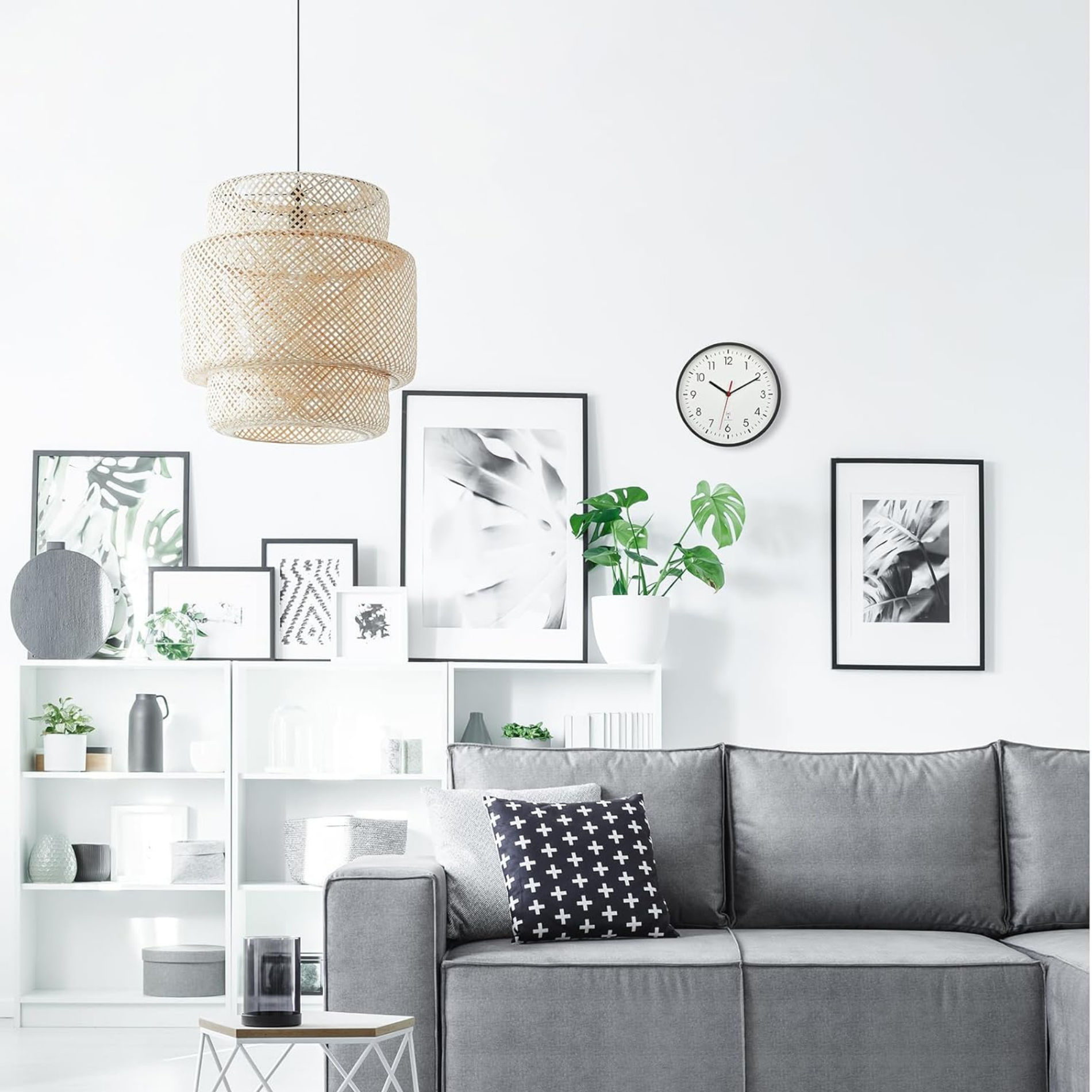Wandklok 24.5 cm Radiogestuurd